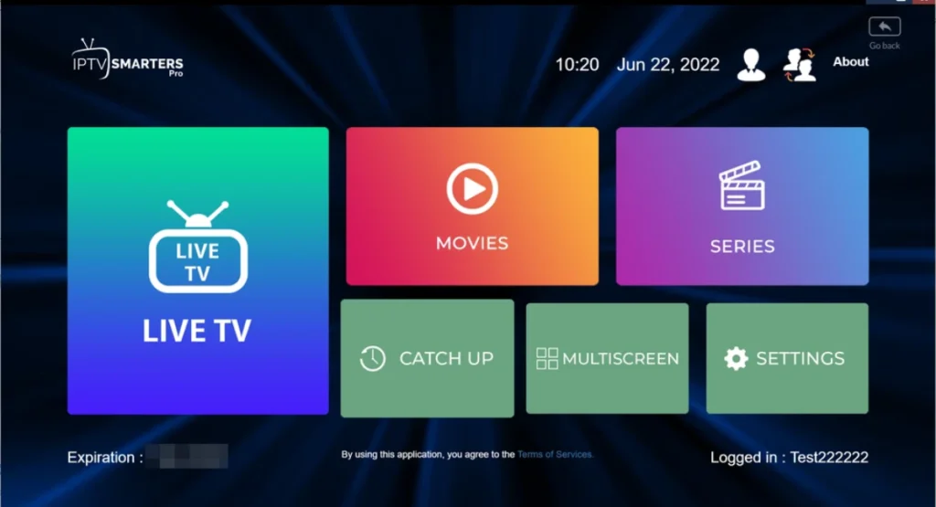 IPTV Smarters Pro em diferentes dispositivos